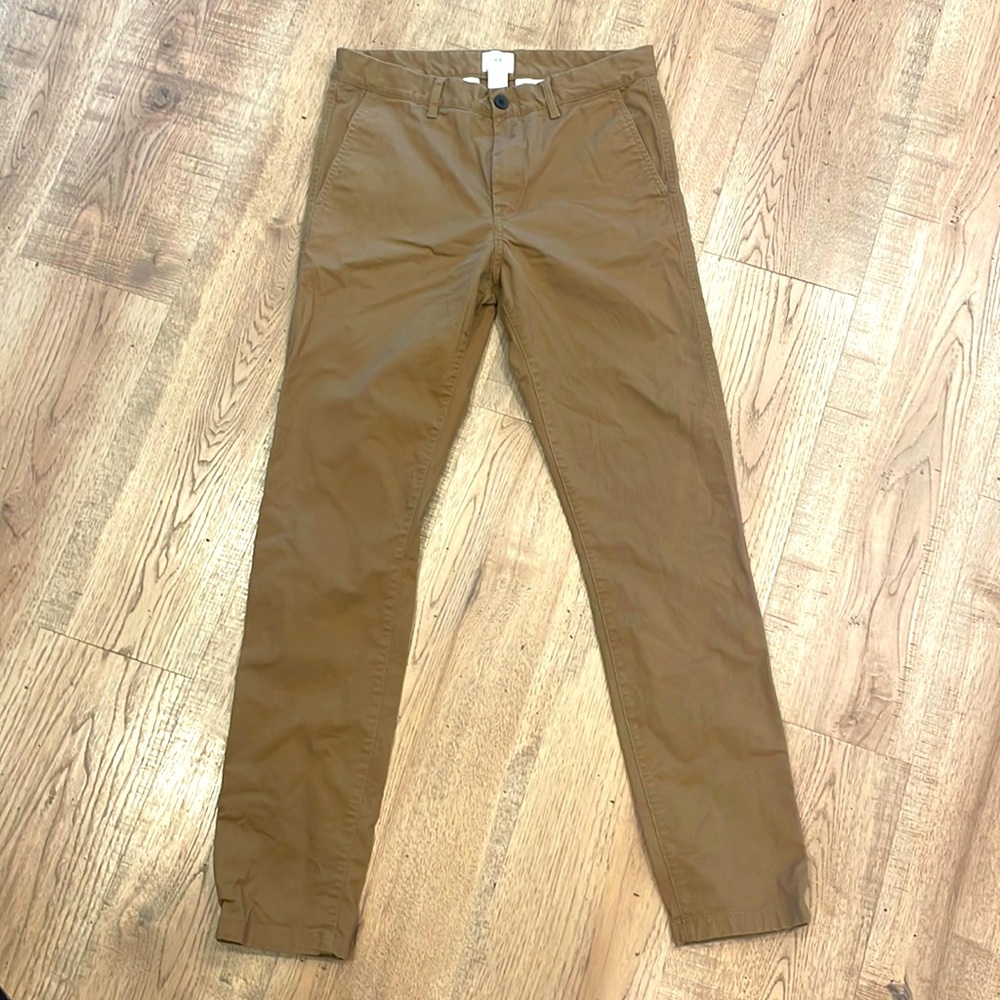 H&M men’s skinny chinos size 30 khaki